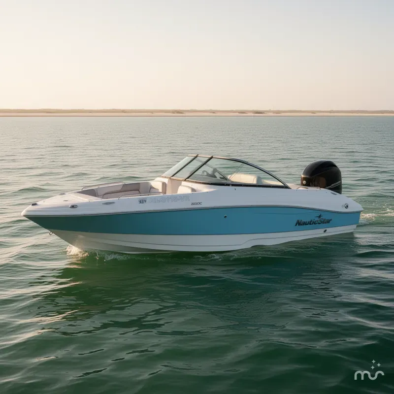 Slide: The Image of NauticStar 203DC Sport Deck w/trl 2022 - 2