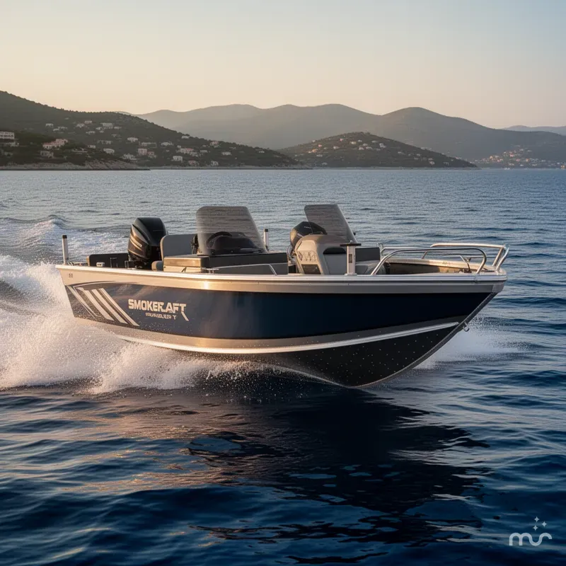 Slide: The Image of Smoker Craft Pro Angler XL 171 2023 - 2