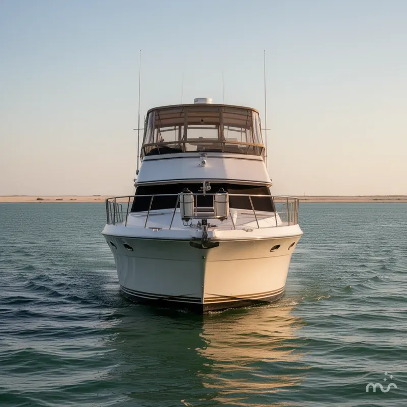 Slide: The Image of Carver 370 Aft Cabin Motoryacht 1991 - 2