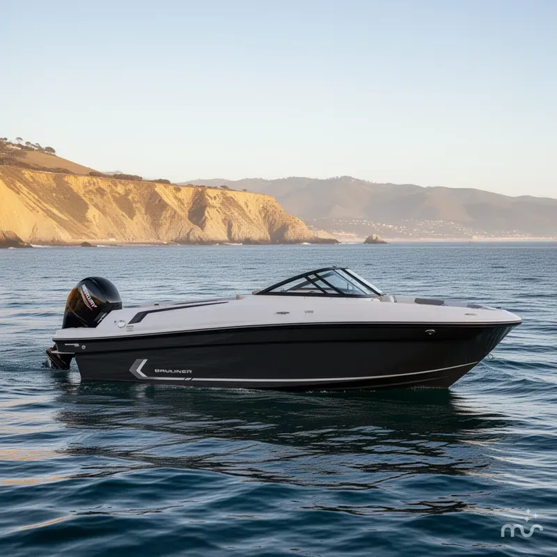 Slide: The Image of Bayliner VR4 Bowrider - Outboard w/ 150HP Mercury! 2023 - 0