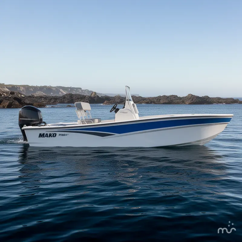 Slide: The Image of Mako Pro Skiff 19 CC 2023 - 2