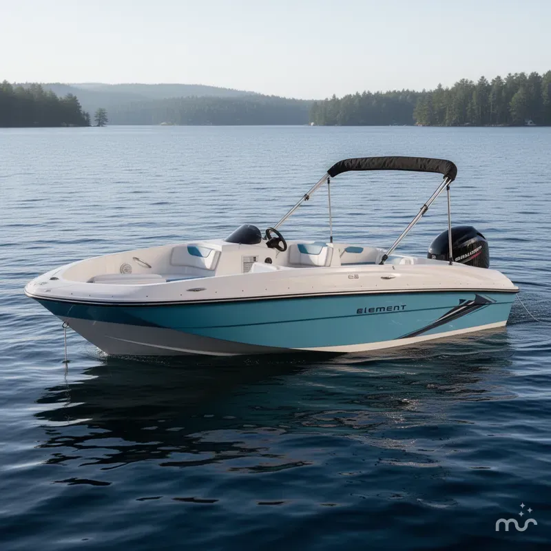 Slide: The Image of Bayliner Element E18 2023 - 2