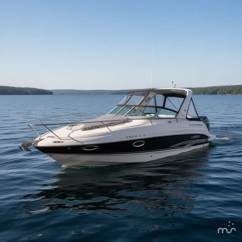 Slide: The Image of Larson Cabrio 274 Mid Cabin 2008 - 2