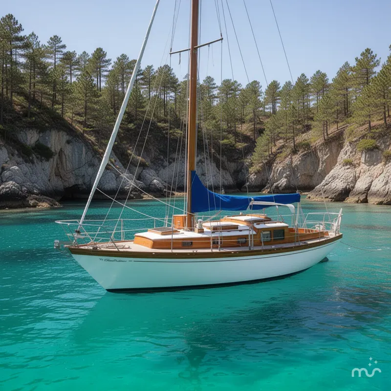 Slide: The Image of Cheoy Lee Lion Class Sloop 1964 - 2