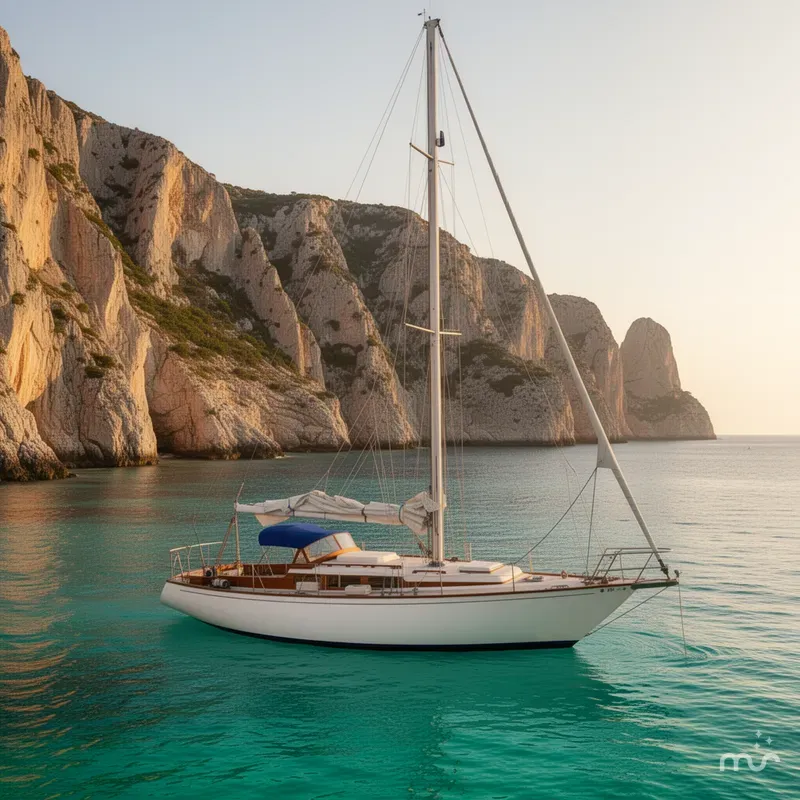 Slide: The Image of Custom 38' Sloop 1958 - 2