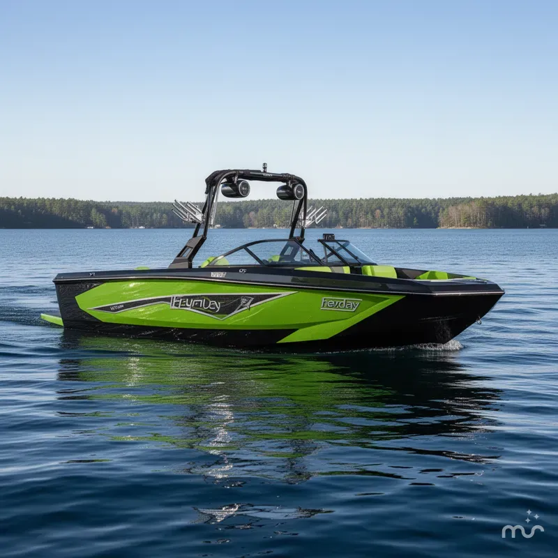 Slide: The Image of Heyday Wake Boats WTSurf 2019 - 2