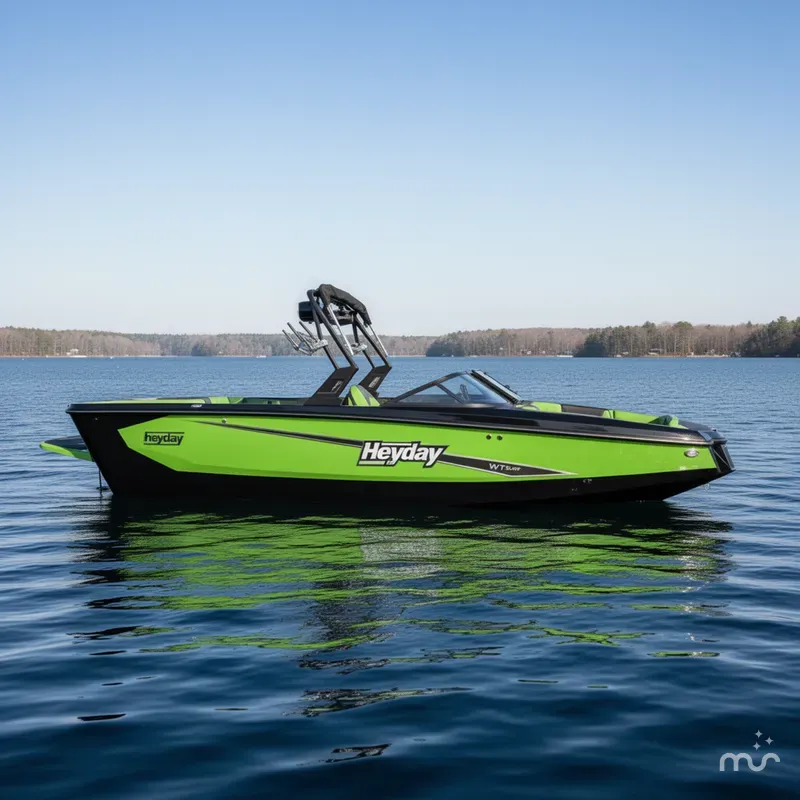 Slide: The Image of Heyday Wake Boats WTSurf 2019 - 4