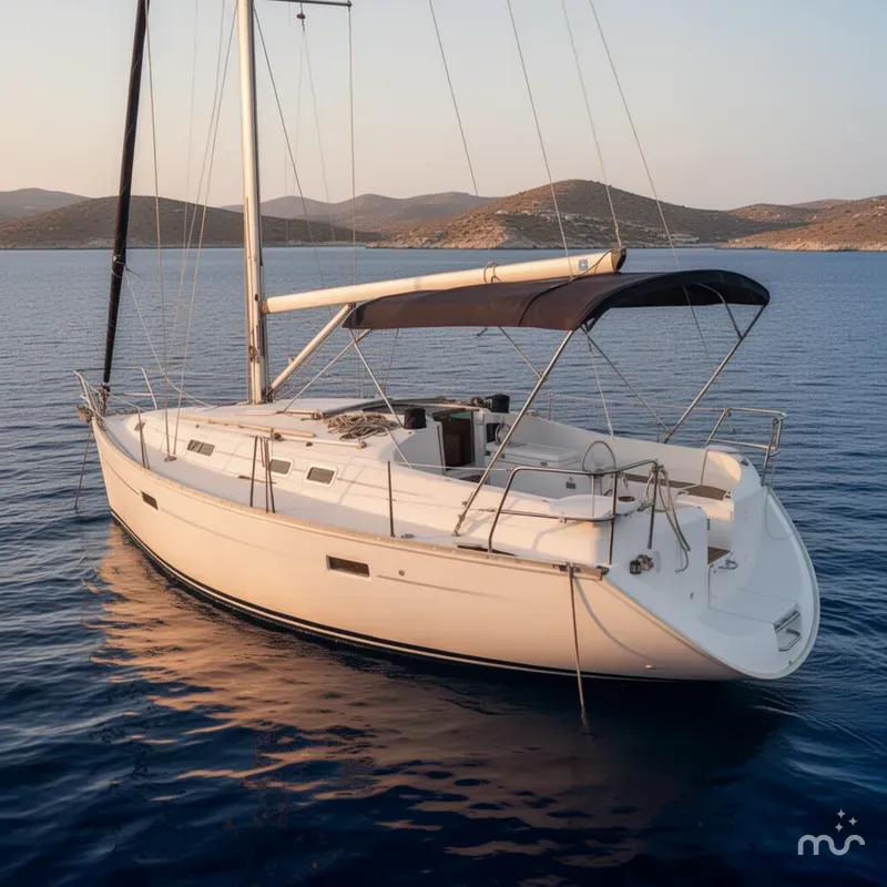 Slide: The Image of Beneteau Oceanis 351 1995 - 2