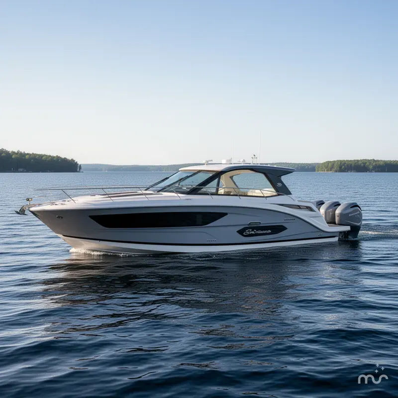Slide: The Image of Sea Ray Sundancer 370 Outboard 2023 - 1