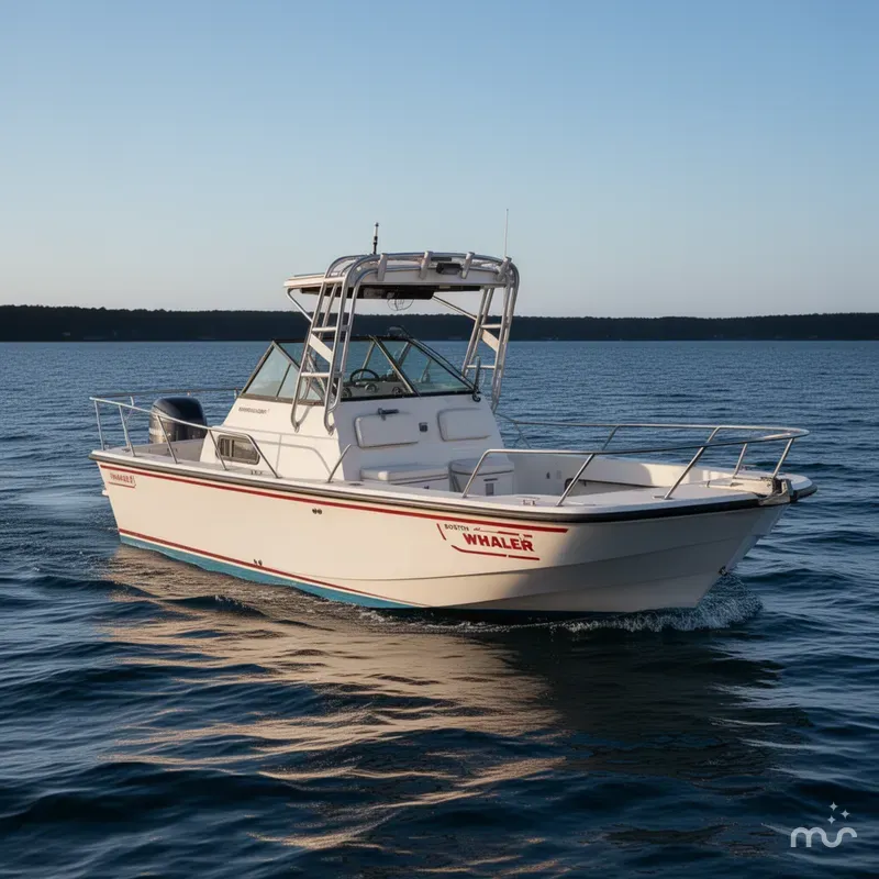 Slide: The Image of Boston Whaler 23 Walkaround 1992 - 1