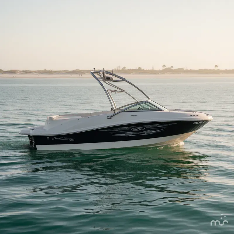 Slide: The Image of Sea Ray 185 Sport w/MerCruiser 4.3L 190HP & Trailer 2007 - 0