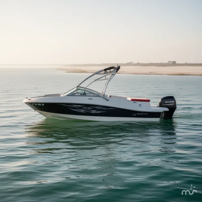 Slide: The Image of Sea Ray 185 Sport w/MerCruiser 4.3L 190HP & Trailer 2007 - 2