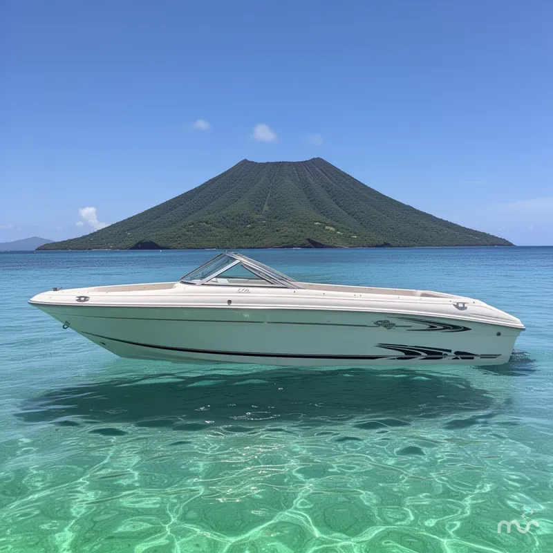 Slide: The Image of Sea Ray 175BR w/MerCruiser & Trailer Included 1997 - 2