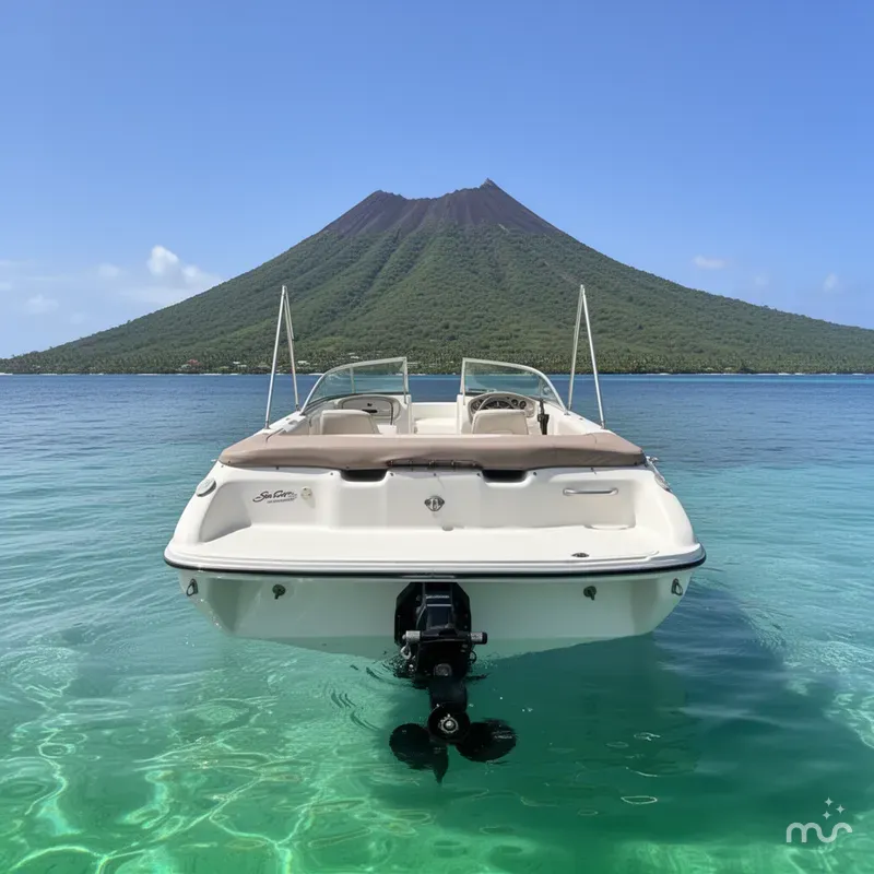 Slide: The Image of Sea Ray 175BR w/MerCruiser & Trailer Included 1997 - 3