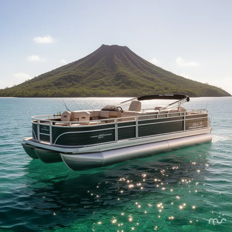 Slide: The Image of Sun Tracker Fishin' Barge 22 DLX 2024 - 4