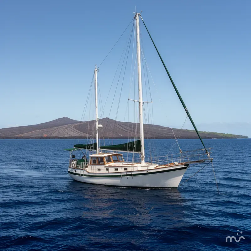 Slide: The Image of Skookum Ketch 1973 - 2
