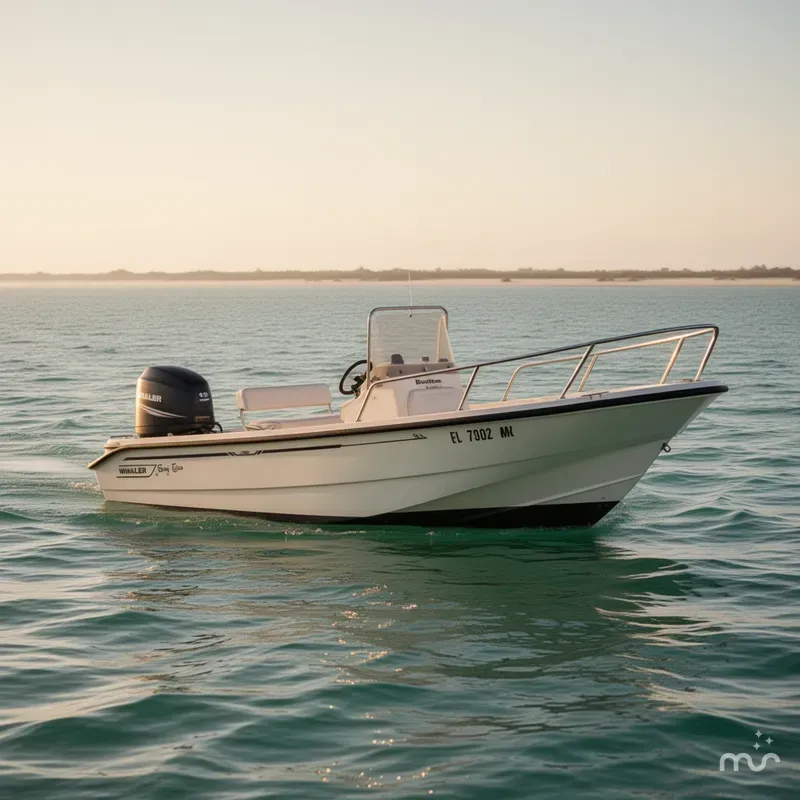 Slide: The Image of Boston Whaler 16 Dauntless 2001 - 4