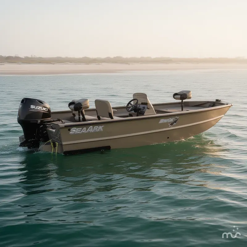 Slide: The Image of SeaArk RiverCat 200SC w/Suzuki 115HP & Trailer 2024 - 0