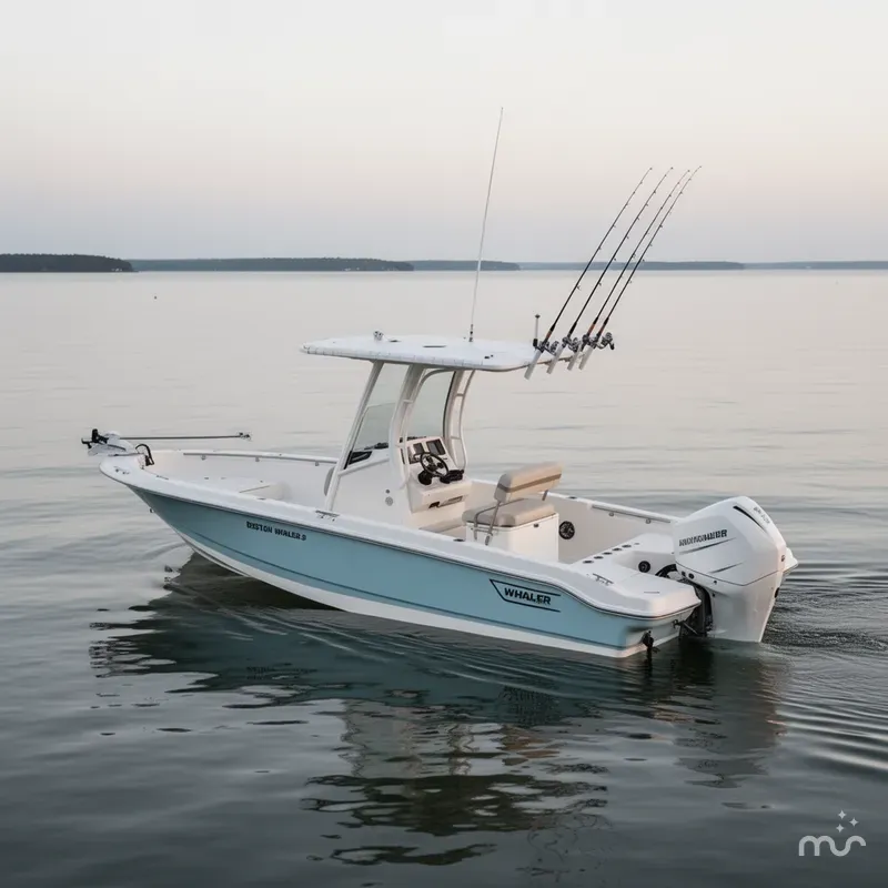 Slide: The Image of Boston Whaler 220 Dauntless 2025 - 1