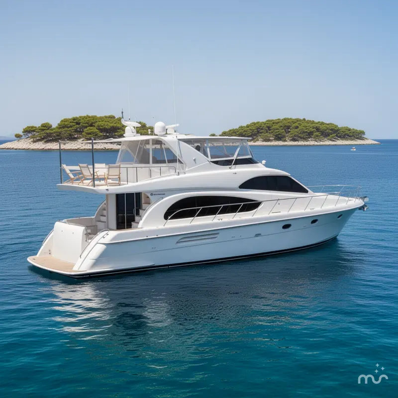 Slide: The Image of Hatteras 64 Motor Yacht 2006 - 2