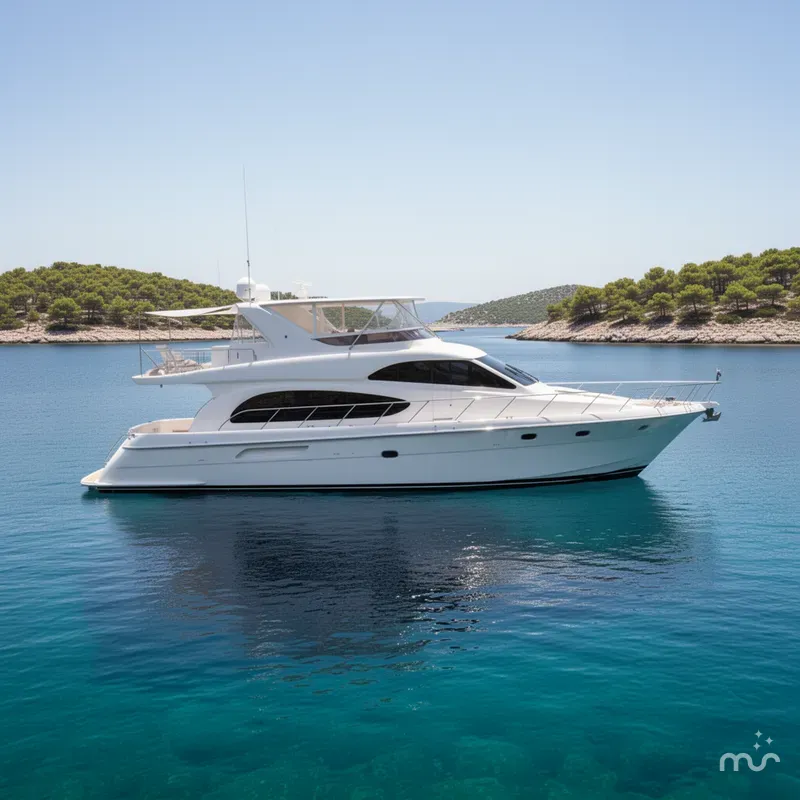 Slide: The Image of Hatteras 64 Motor Yacht 2006 - 4