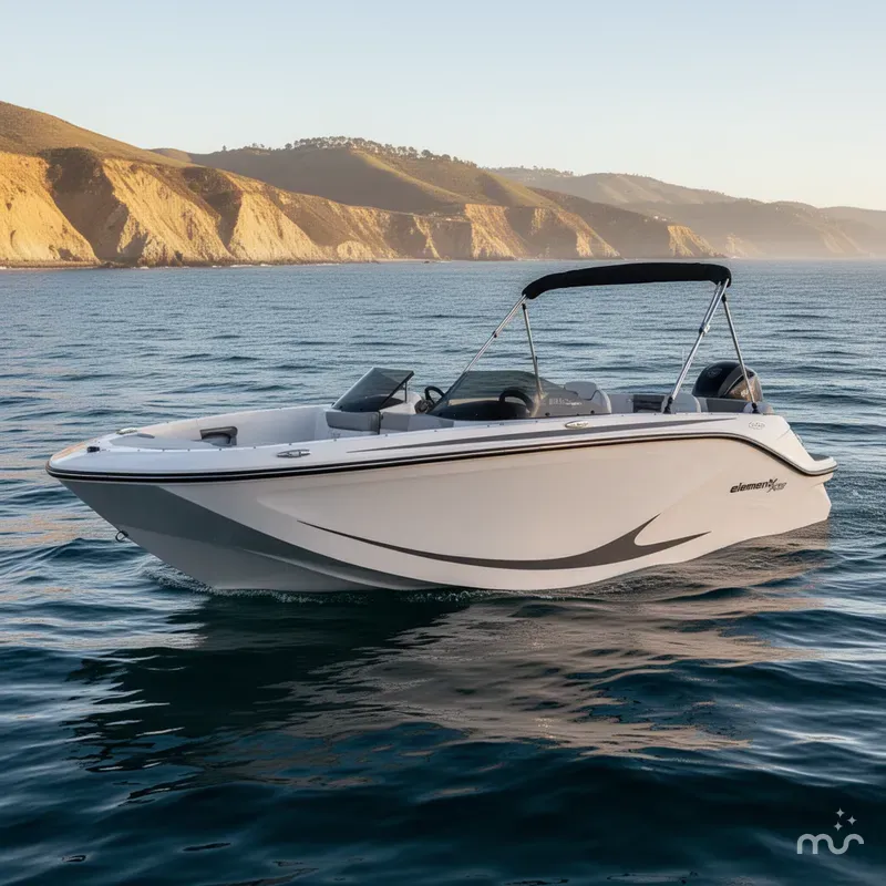 Slide: The Image of Bayliner Element M19 w/ 115HP Pro XS! 2023 - 3