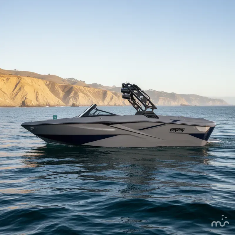 Slide: The Image of Heyday Wake Boats H22 w/ 6.2L 370HP Mercury 2024 - 2