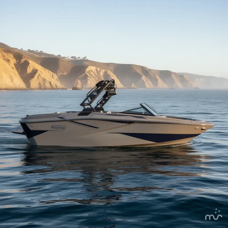 Slide: The Image of Heyday Wake Boats H22 w/ 6.2L 370HP Mercury 2024 - 4