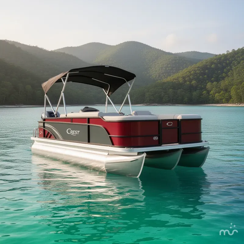Slide: The Image of Crest CLASSIC FISH 220 C4 W/90HP 2023 - 2
