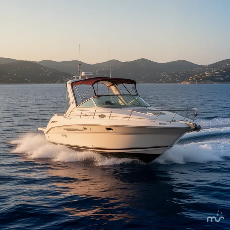 Slide: The Image of Sea Ray Sundancer 1996 - 2
