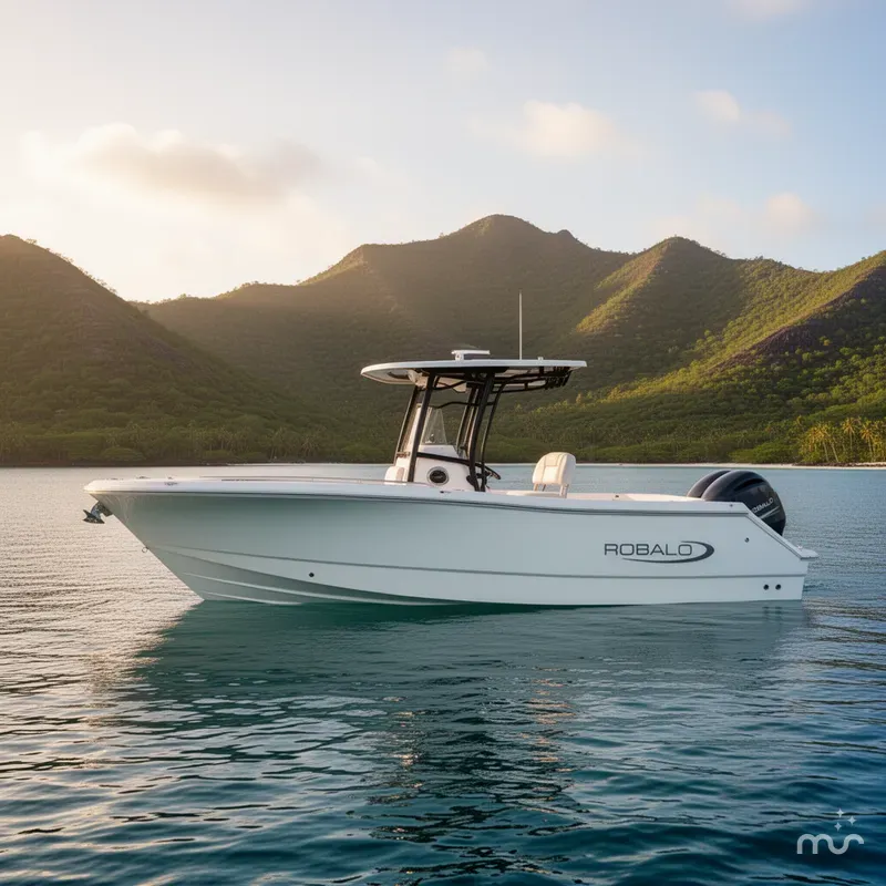 Slide: The Image of Robalo R230 Center Console 2026 - 2