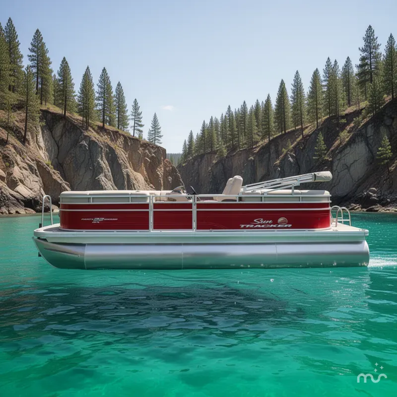 Slide: The Image of Sun Tracker Party Barge 22 XP3 2024 - 2