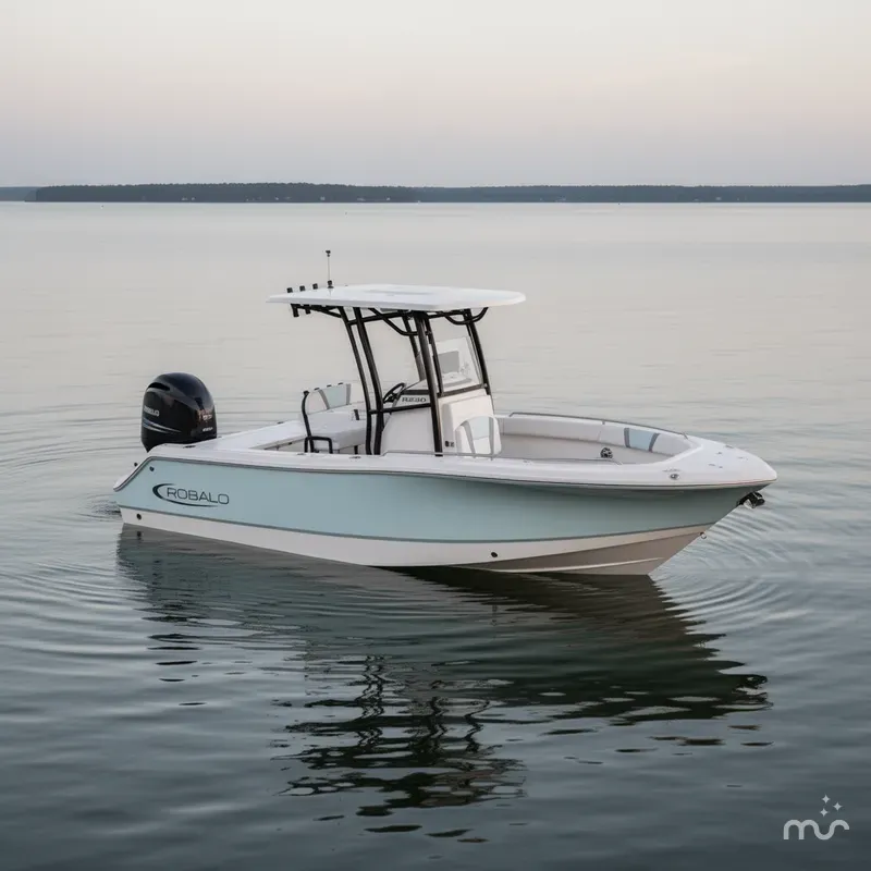 Slide: The Image of Robalo R230 Center Console 2024 - 2