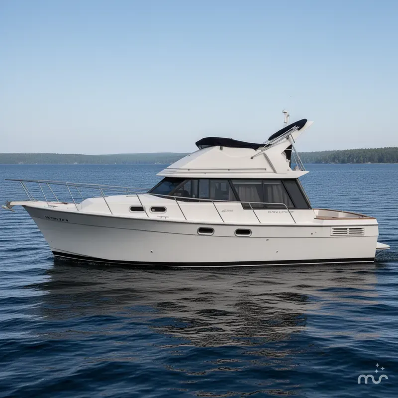 Slide: The Image of Bayliner 3288 Motoryacht 1990 - 0