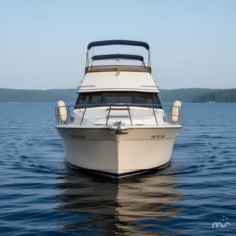 Slide: The Image of Bayliner 3288 Motoryacht 1990 - 1