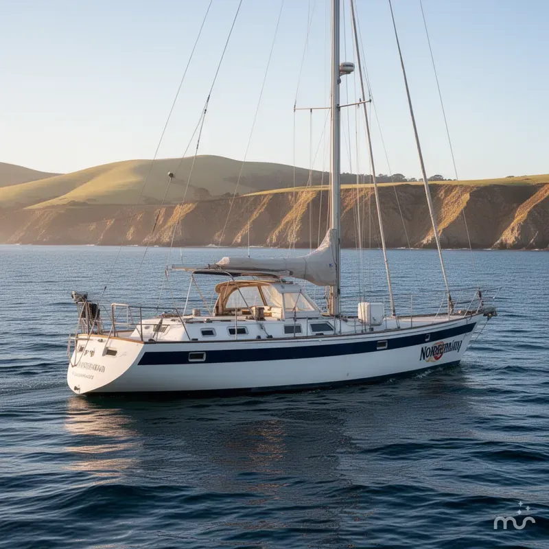 Slide: The Image of Norseman 447 CC Cutter 1983 - 0