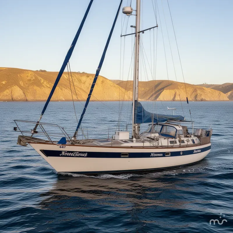 Slide: The Image of Norseman 447 CC Cutter 1983 - 1