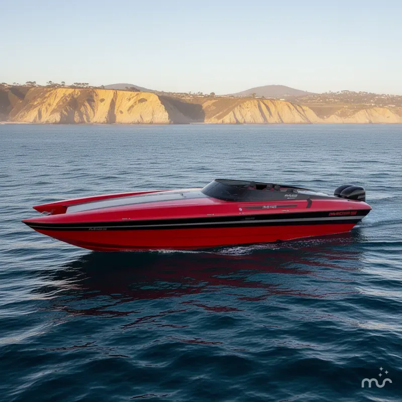 Slide: The Image of Daves Custom Boats M41 2017 - 2