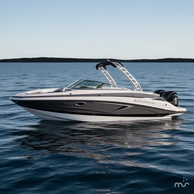 Slide: The Image of Crownline Boats E275 2024 - 2