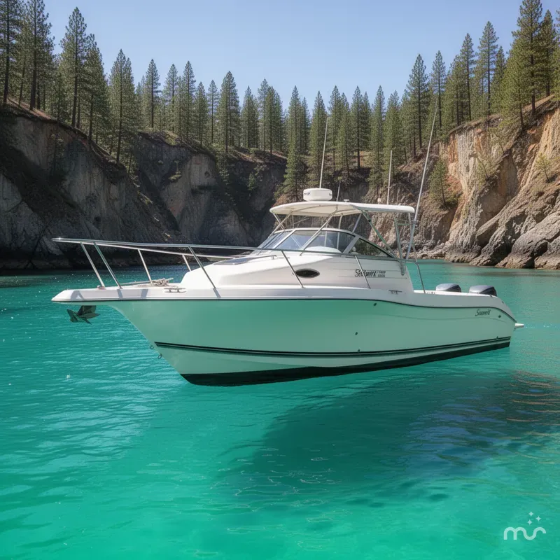 Slide: The Image of Seaswirl 2300 Walkaround 1998 - 2