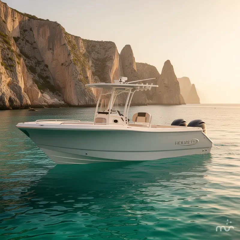 Slide: The Image of Robalo R230 Center Console 2026 - 2
