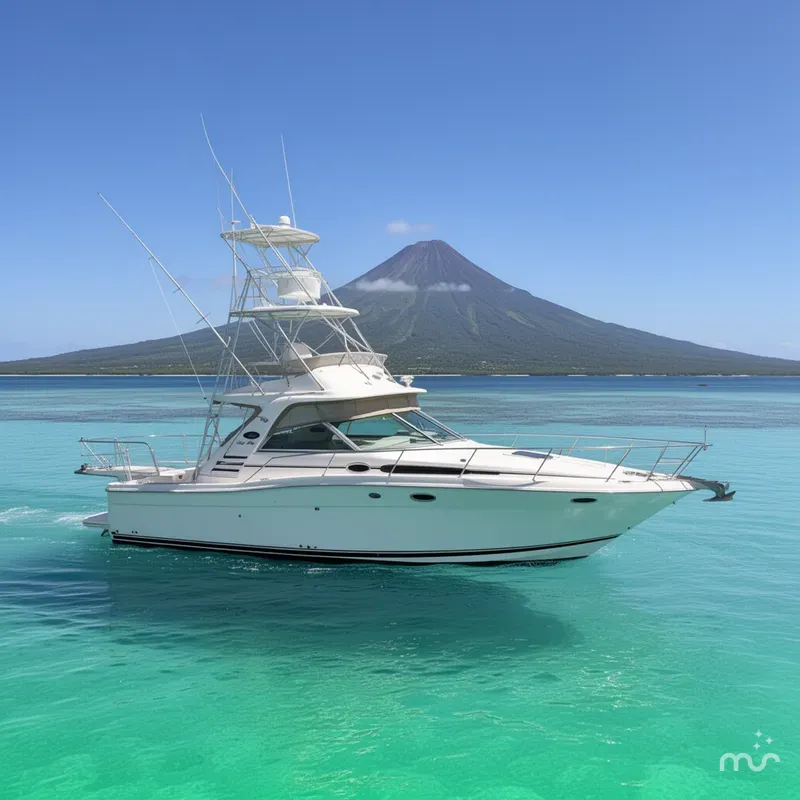 Slide: The Image of Sea Ray Express Cruiser 1998 - 4