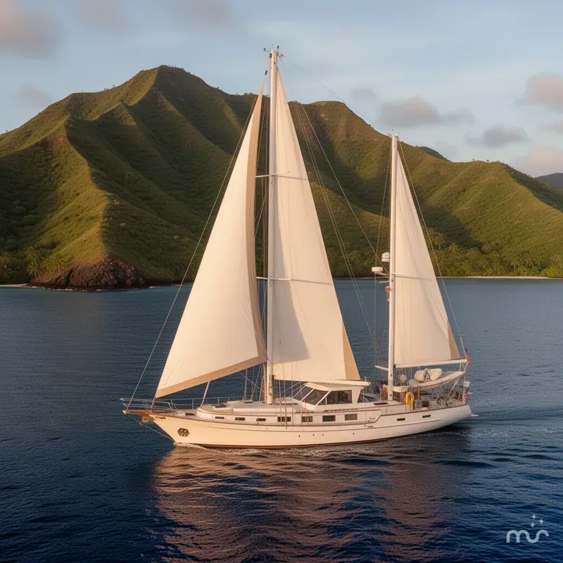 Slide: The Image of Stuart Marine 62 Custom Ketch 1983 - 2