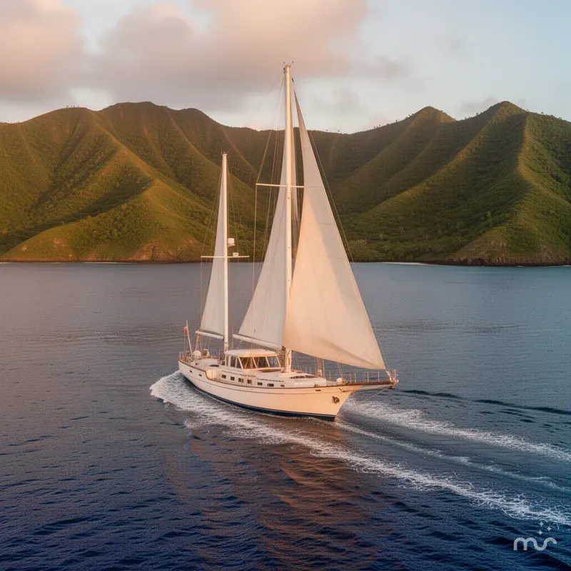 Slide: The Image of Stuart Marine 62 Custom Ketch 1983 - 4