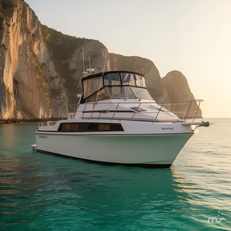 The Image of Carver Yachts 3297 Mariner 1986 - 0