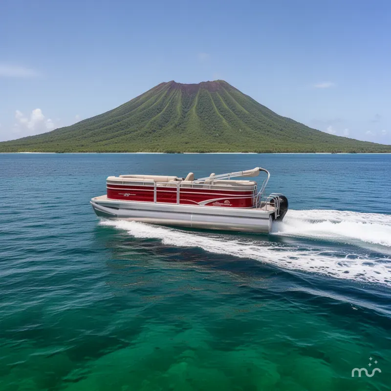 Slide: The Image of Sun Tracker Party Barge 20 DLX 2024 - 4