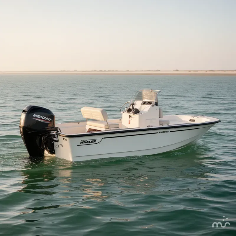 Slide: The Image of Boston Whaler 150 Montauk 2024 - 0