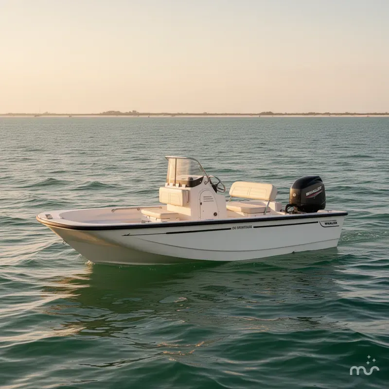 Slide: The Image of Boston Whaler 150 Montauk 2024 - 4