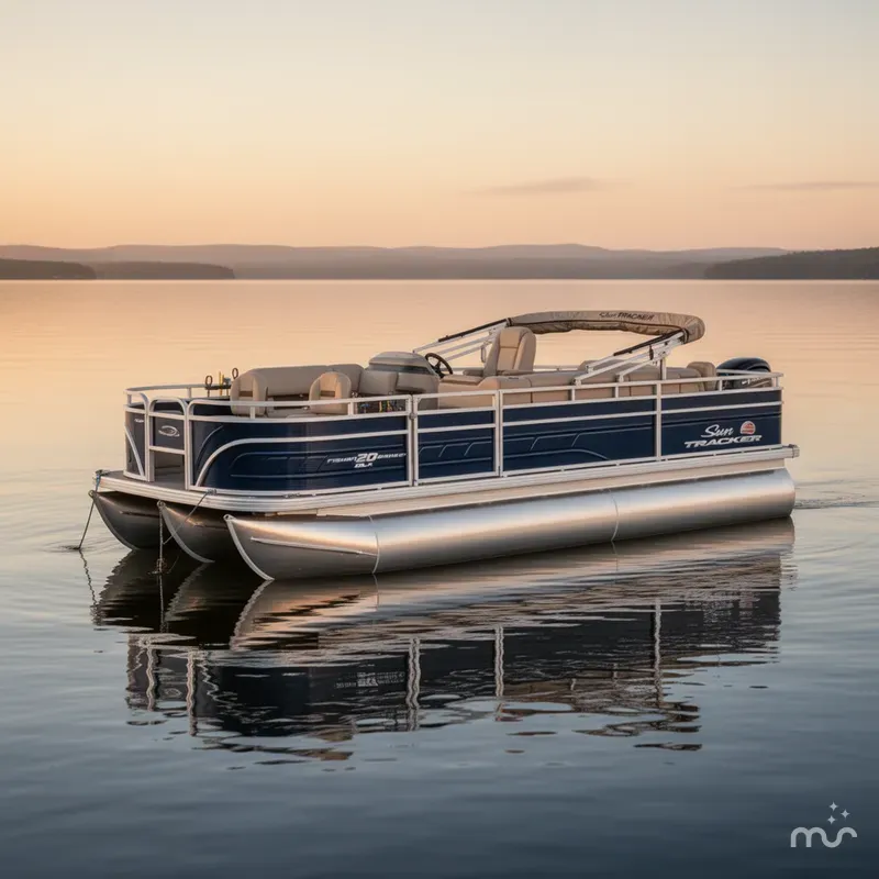 Slide: The Image of Sun Tracker Fishin' Barge 20 DLX 2024 - 2