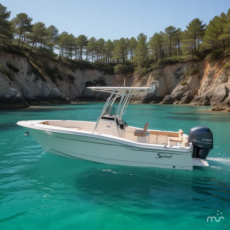 Slide: The Image of Scout 195 Sportfish 2024 - 2